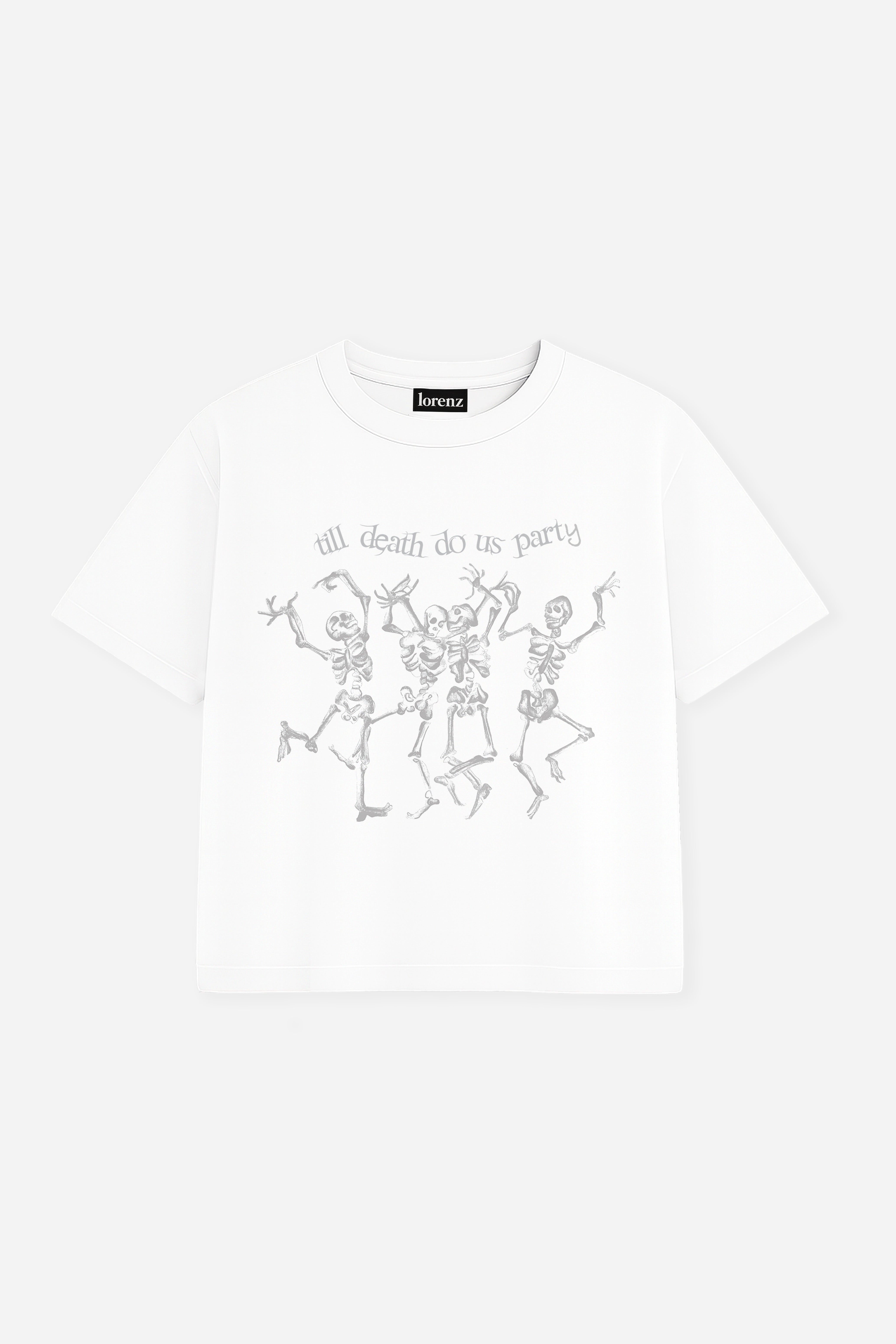 Resurrection T-Shirt in White – lorenz Menswear