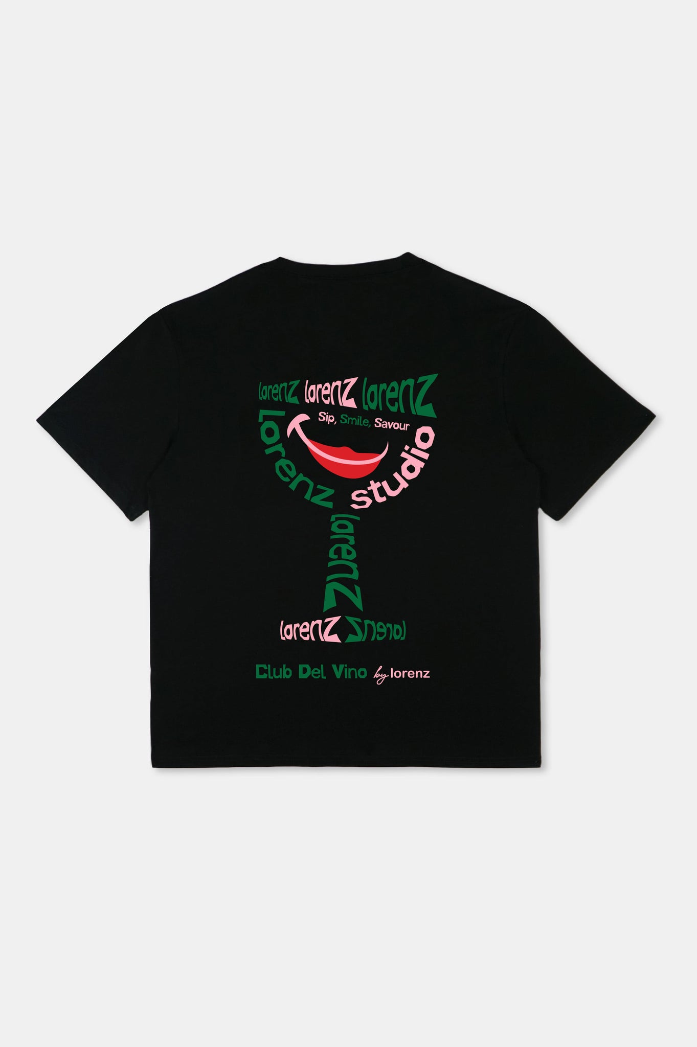 Club Del Vino Tee - Black