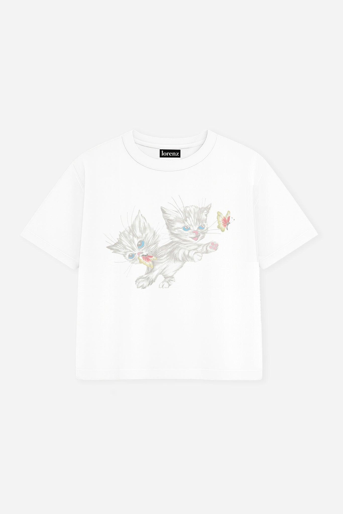 Bakeneko T-Shirt in White