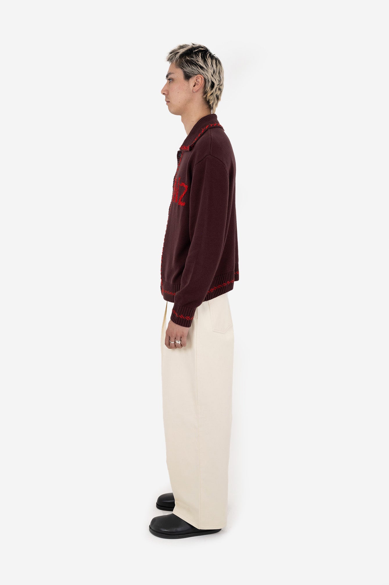 Barnum Cardigan in Brown