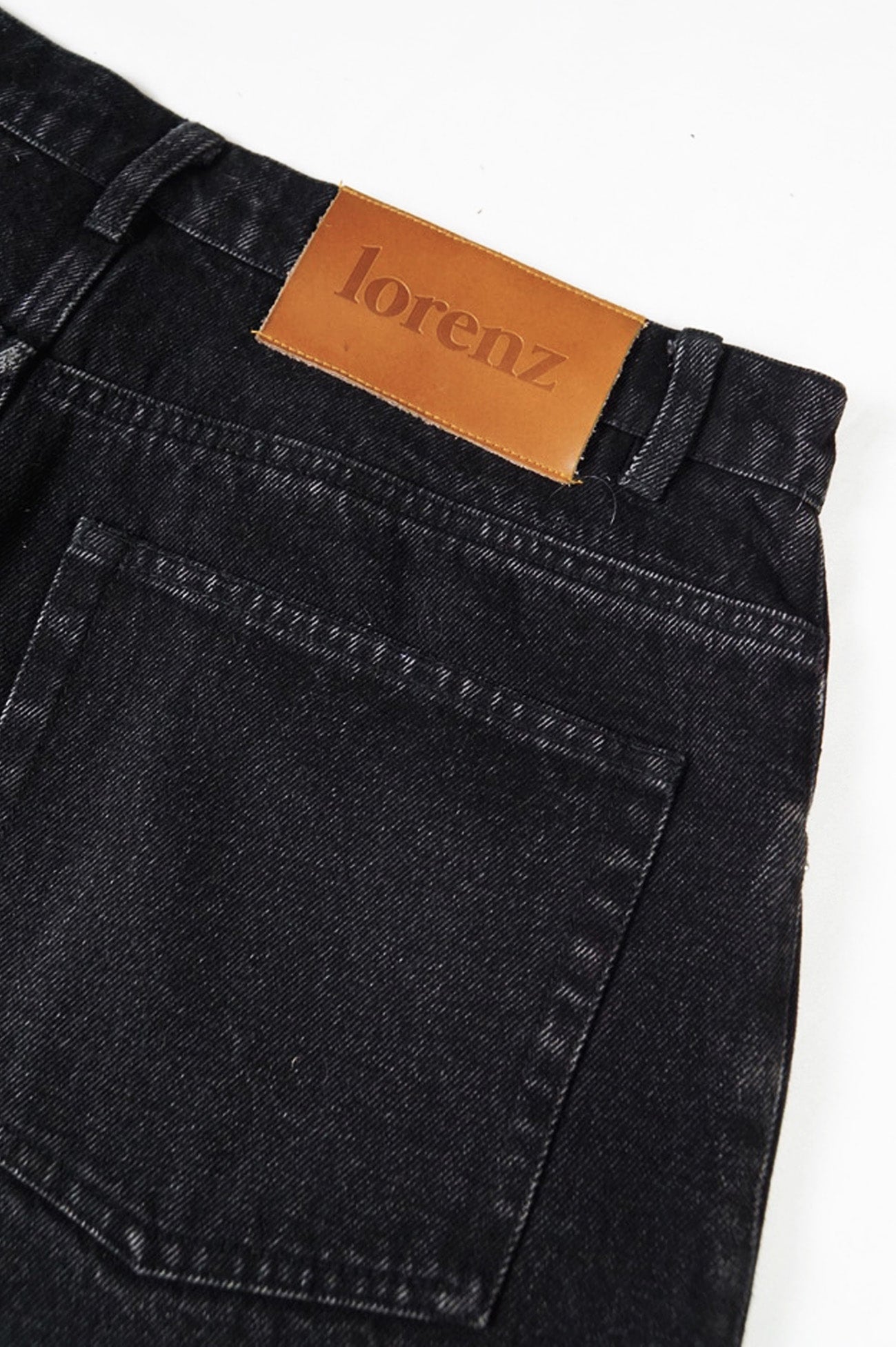Galaxy Loose Fitted Jeans - Acid Wash Black