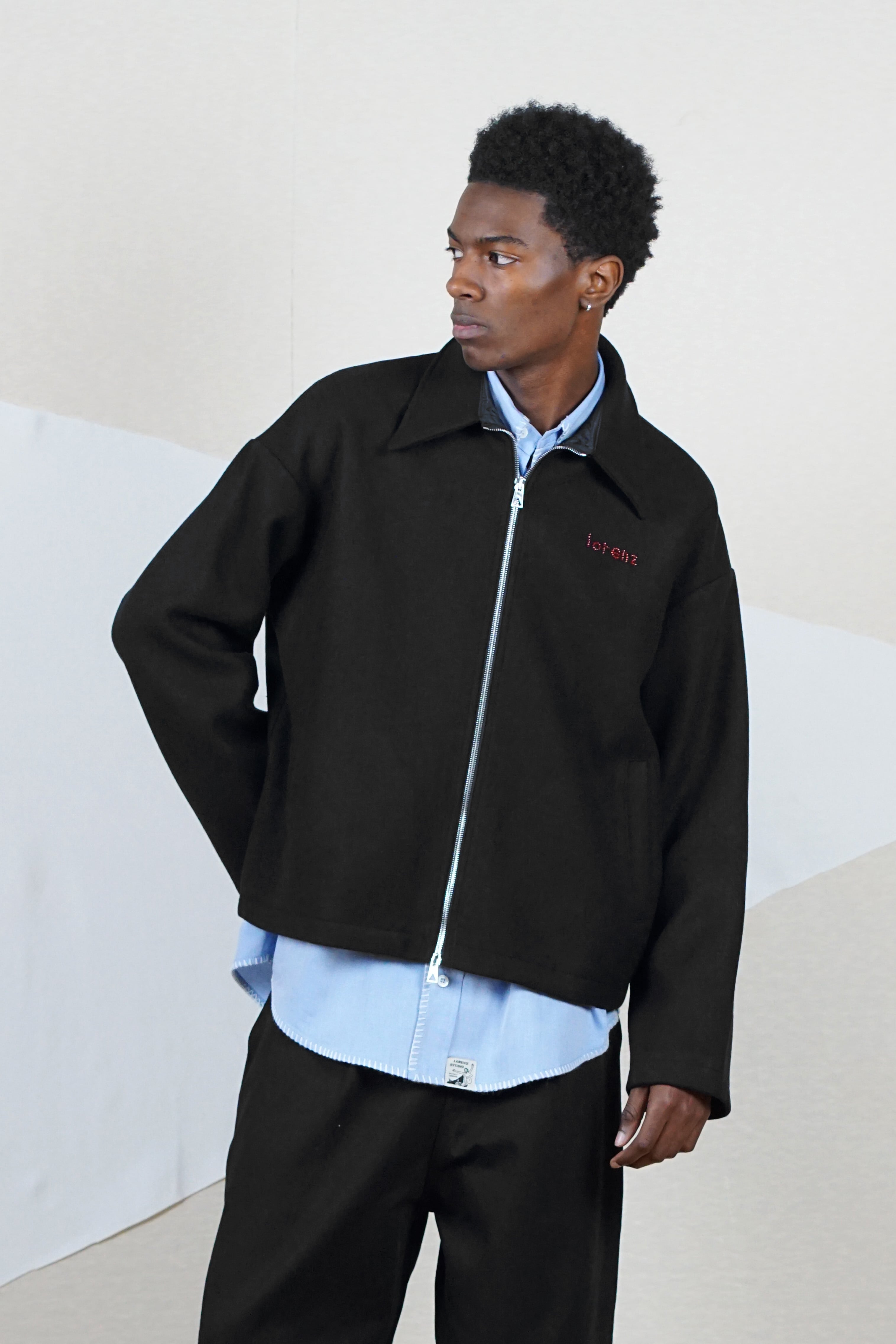 CDV Cropped Beaded Jacket – lorenz Menswear