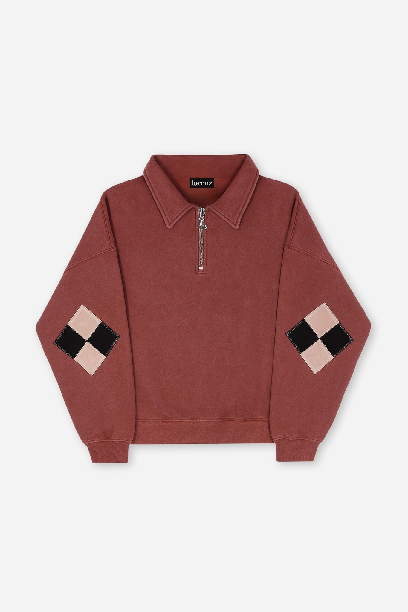 Checkmate Pullover in Washed Red