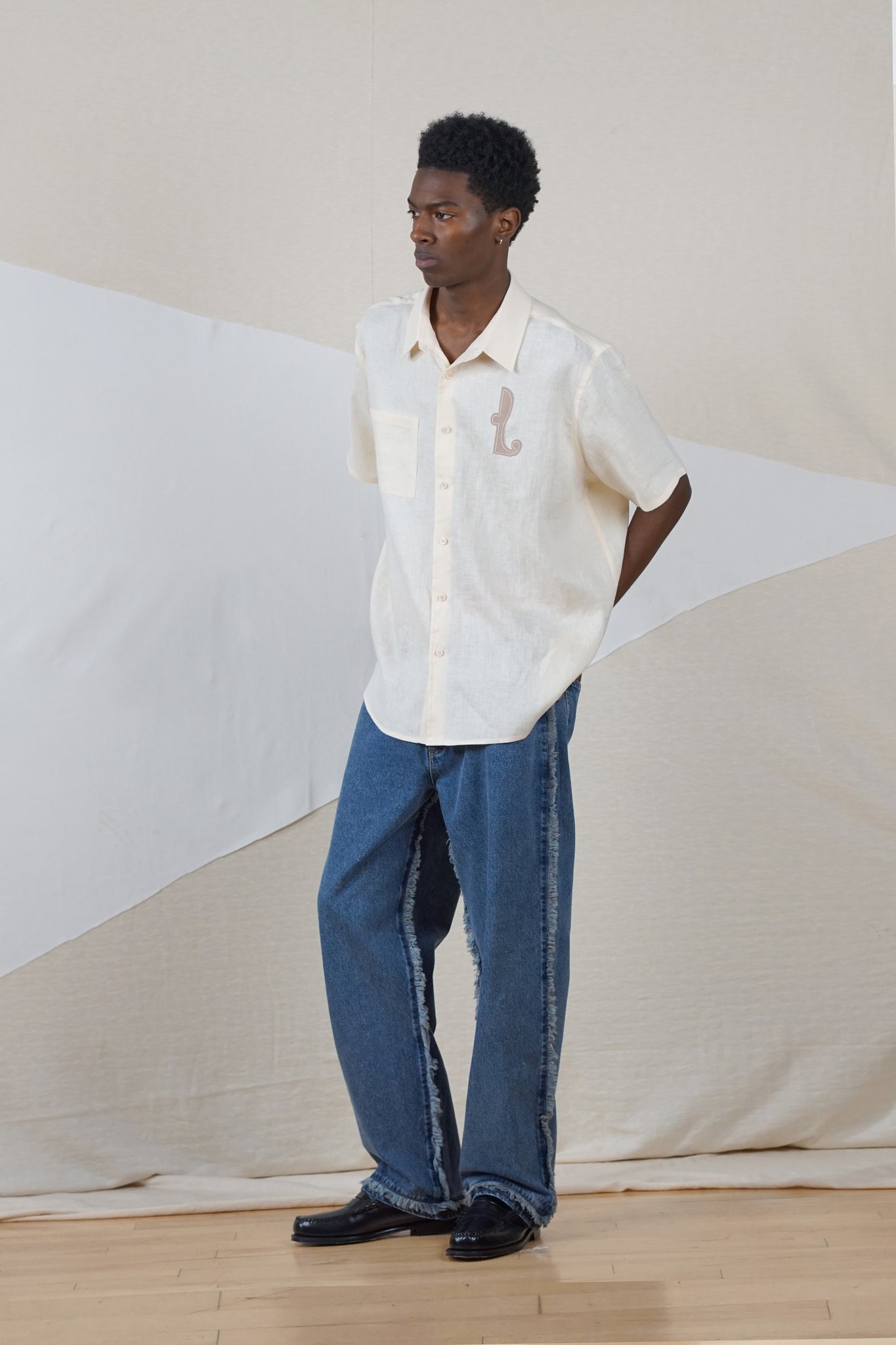Rico Fringe Denim Pant