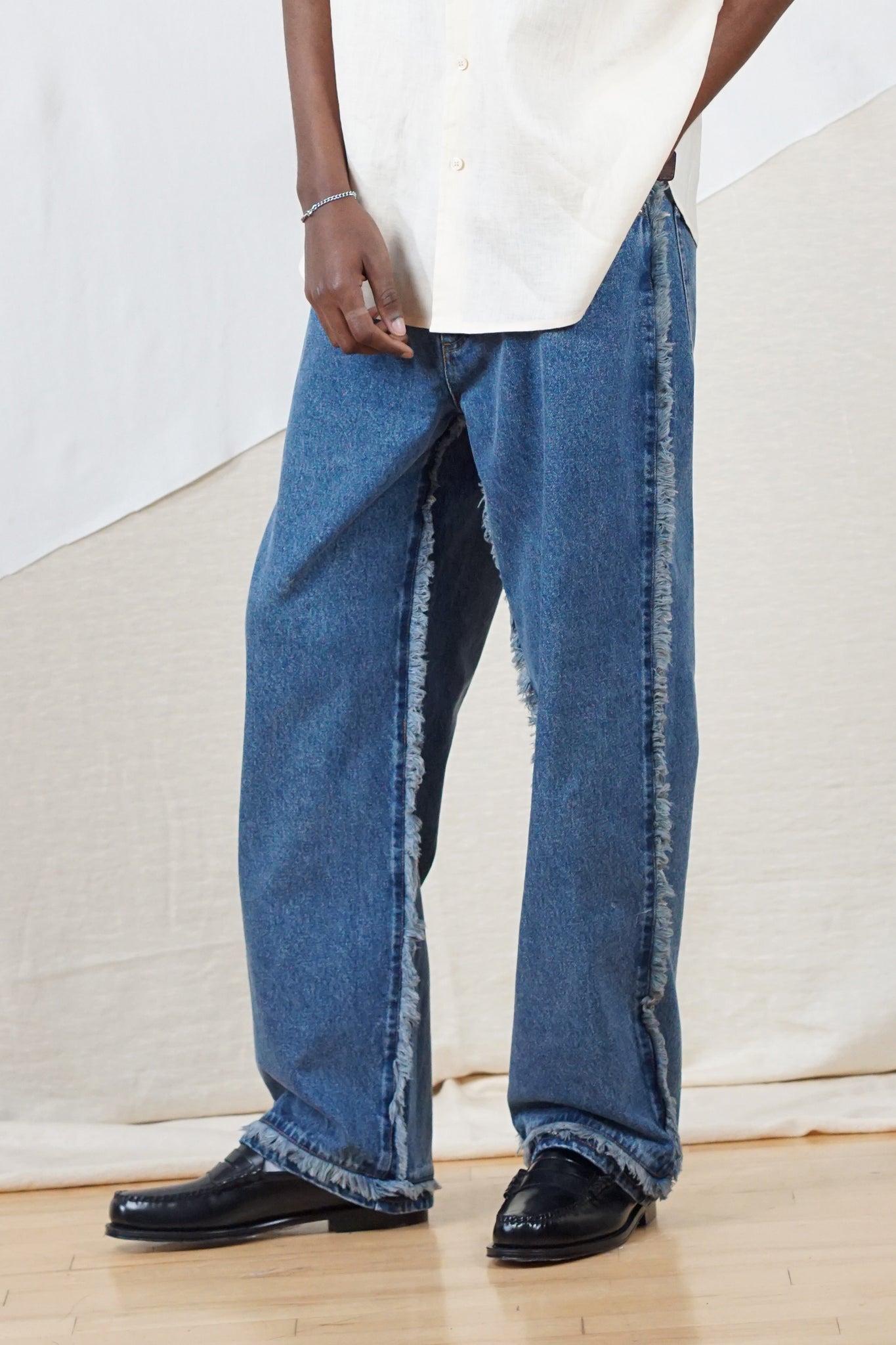 Rico Fringe Denim Pant
