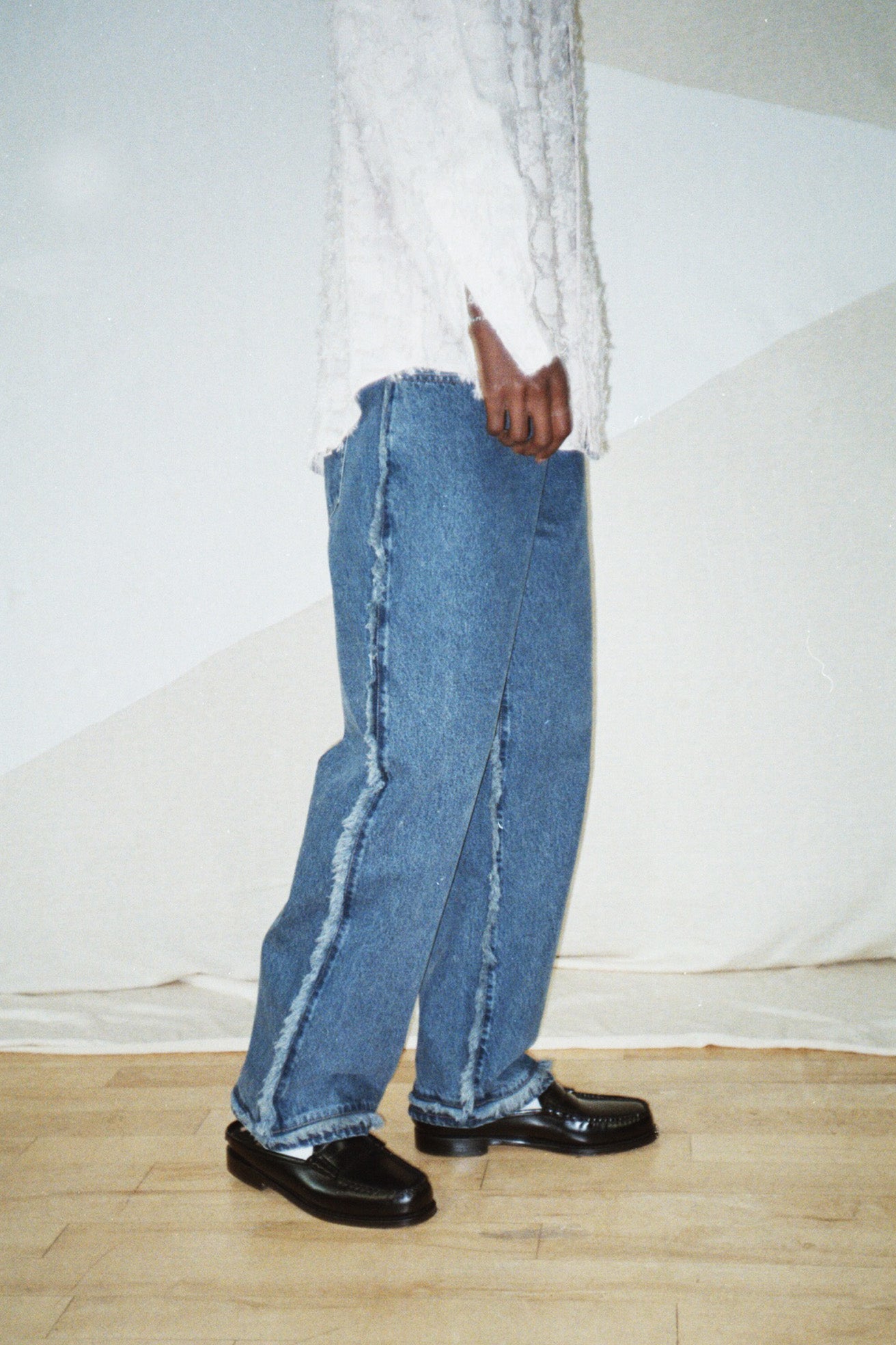Rico Fringe Denim Pant