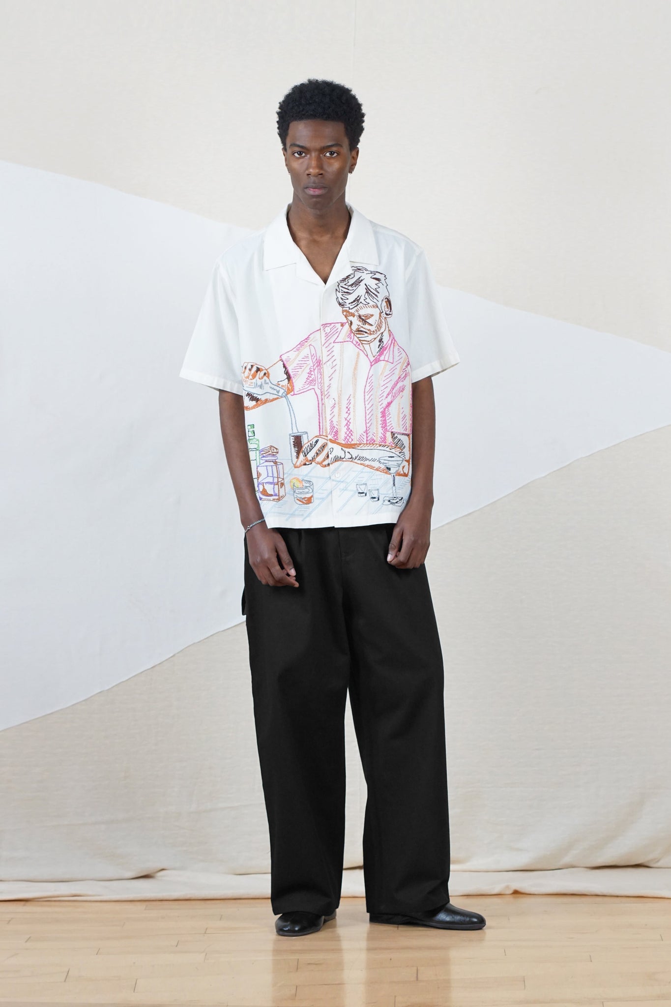 Lorenzo’s Hand Embroidered Shirt
