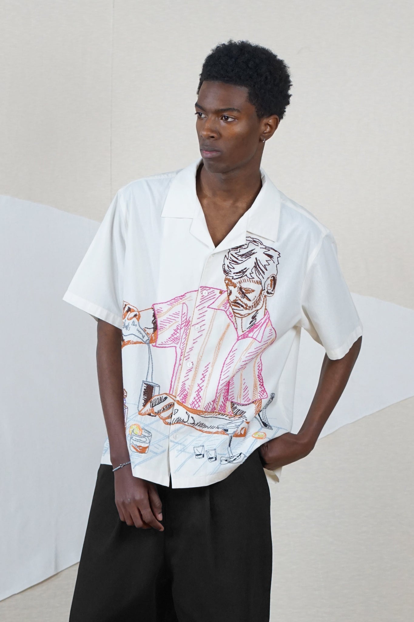 Lorenzo’s Hand Embroidered Shirt