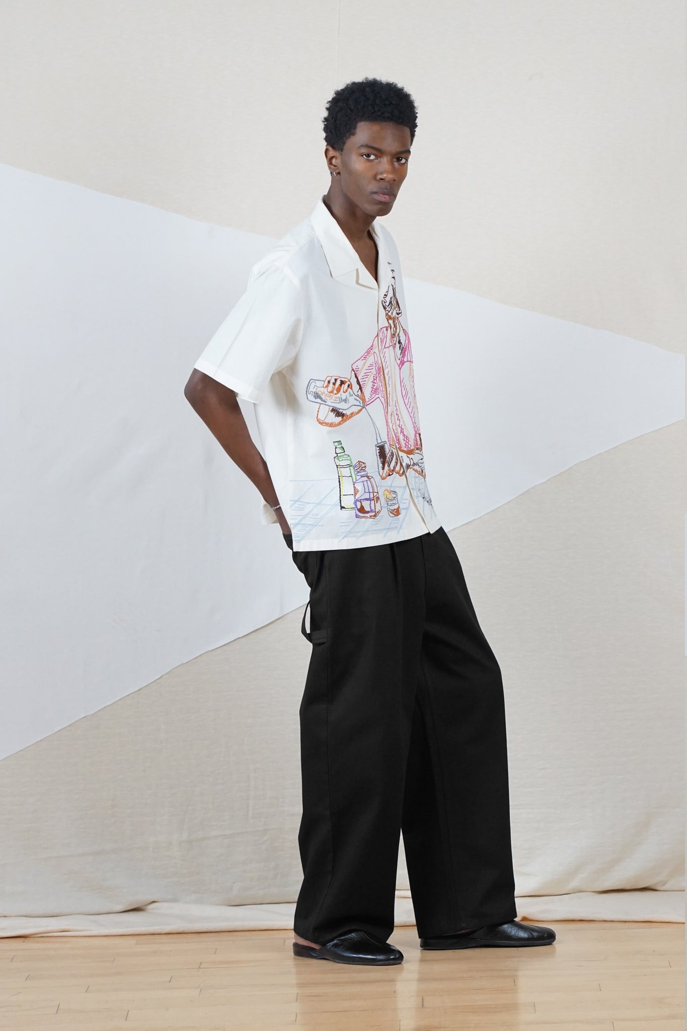 Lorenzo’s Hand Embroidered Shirt