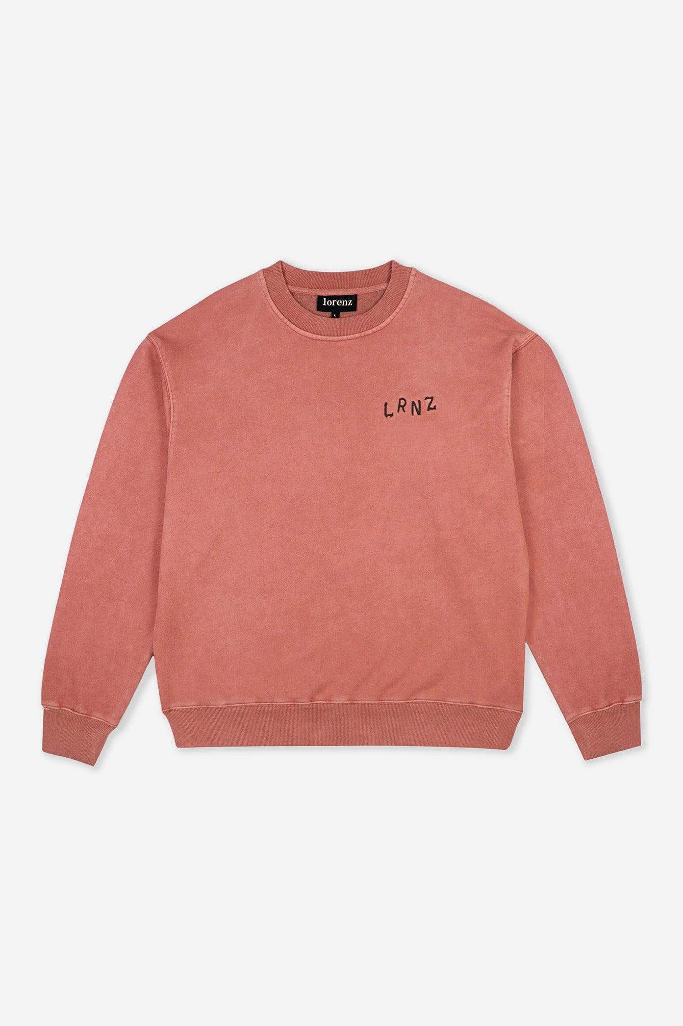 LRNZ Sweatshirt in Washed Red