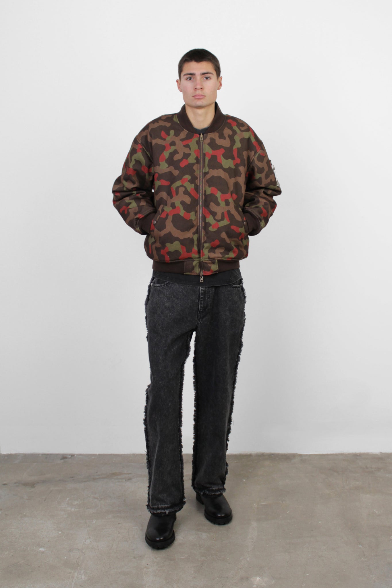 Marino Reversible Bomber Jacket