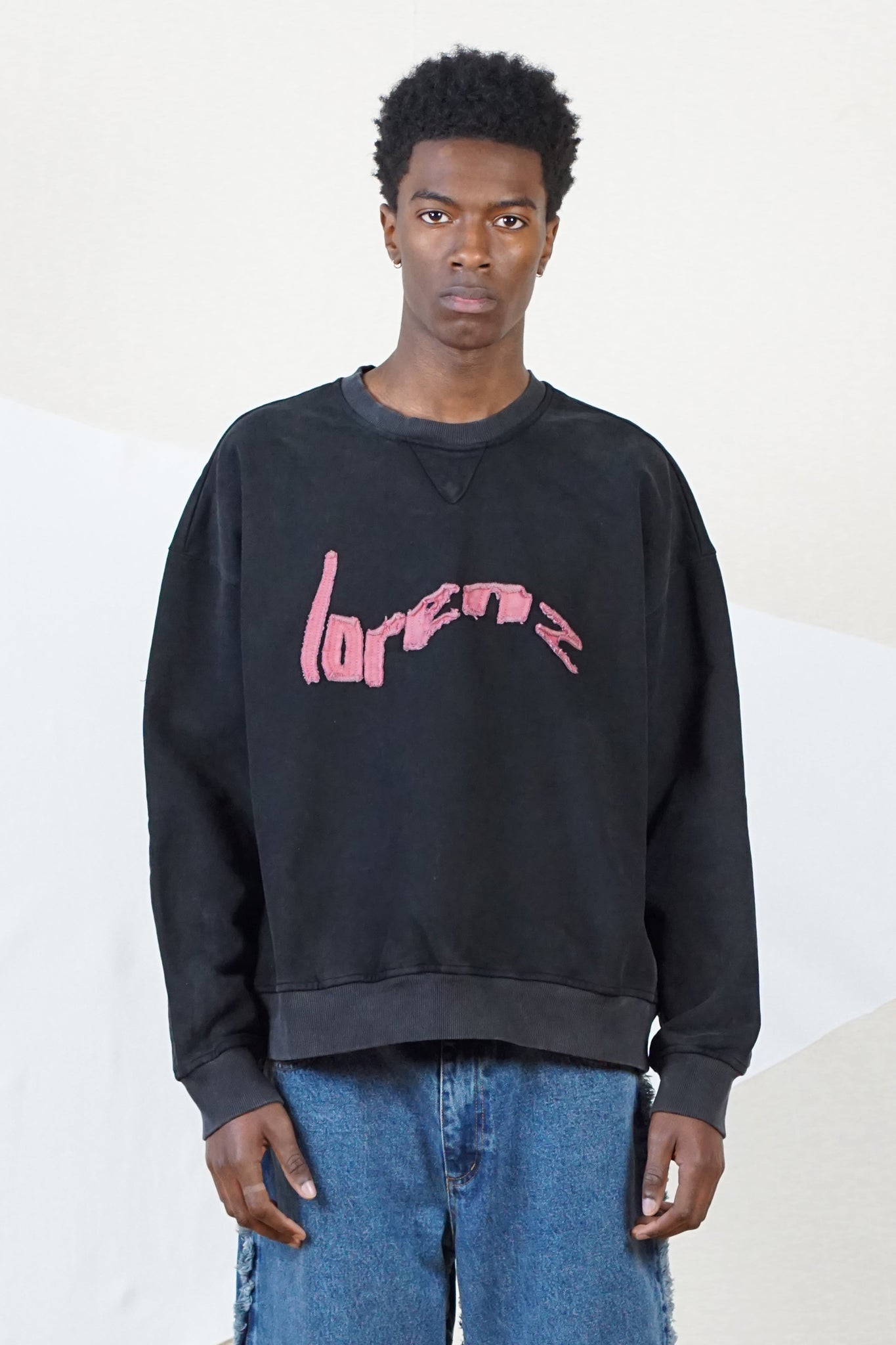 Onda Sweatshirt in Washed Black