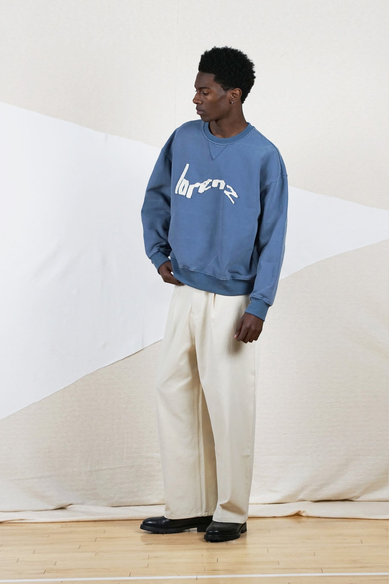 Onda Sweatshirt in Washed Blue