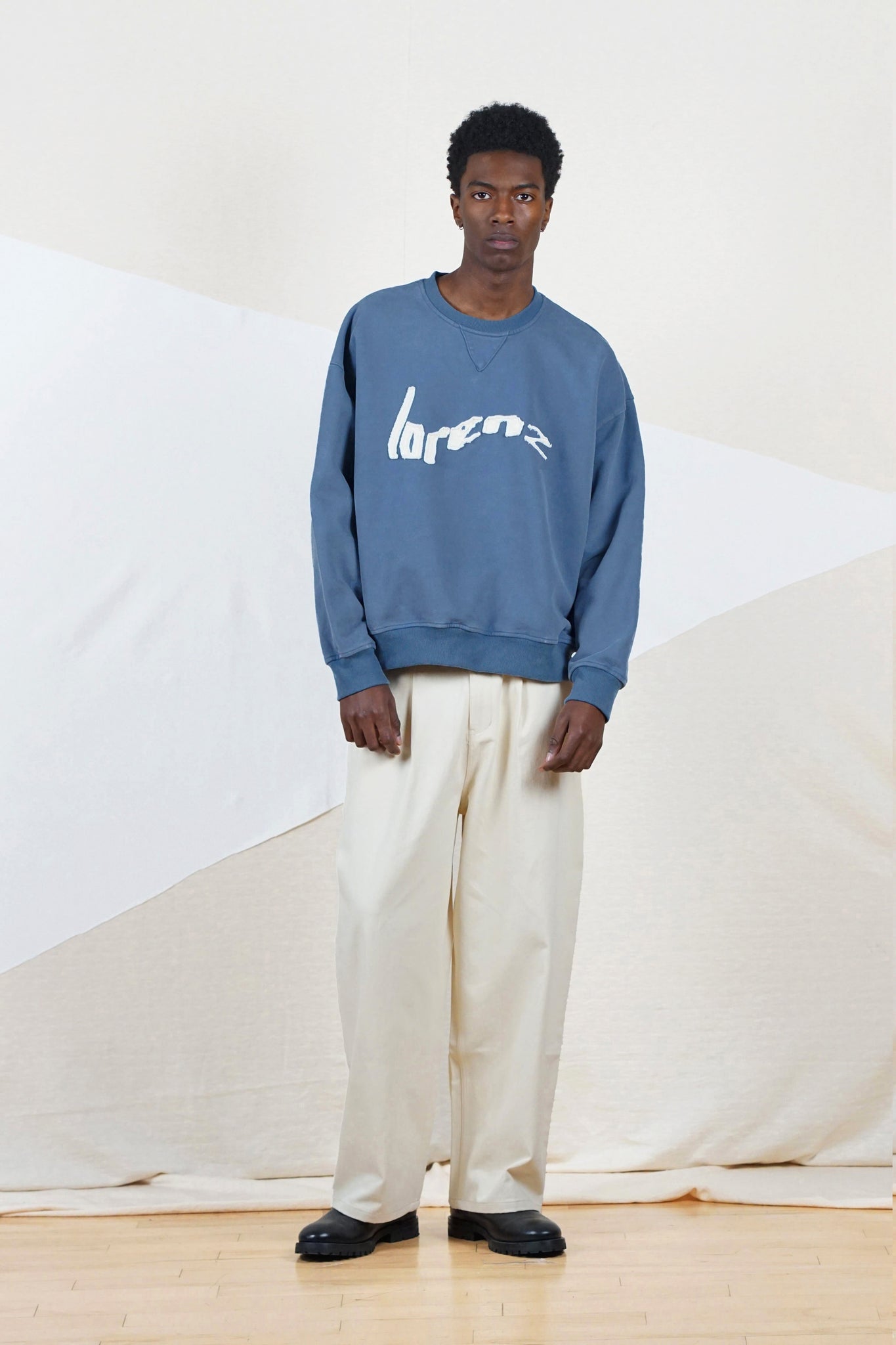Onda Sweatshirt in Washed Blue