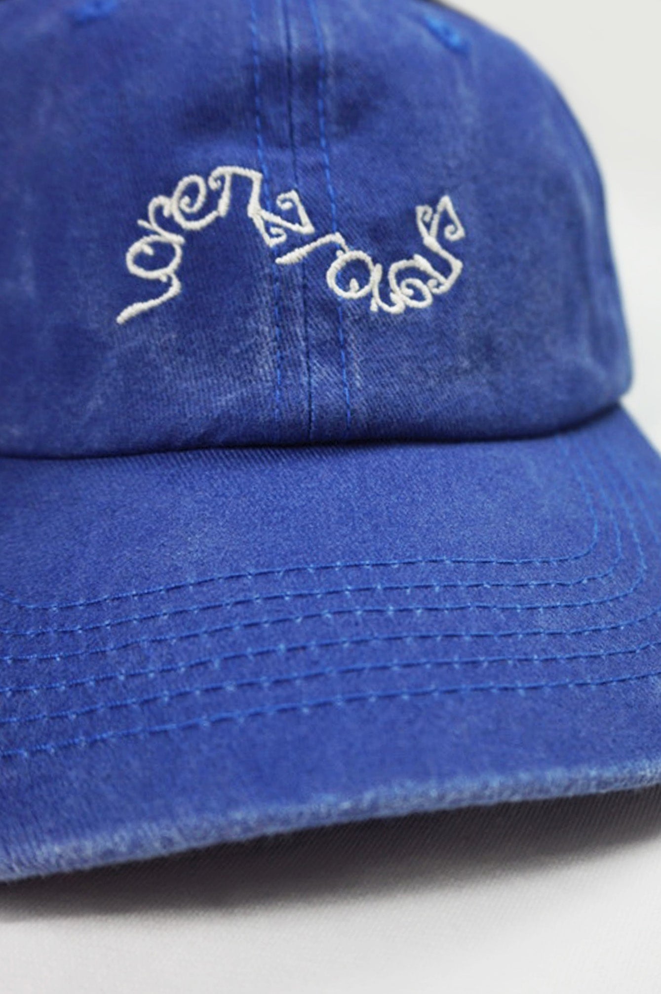 Onda 6 Panel Cap - Washed Blue