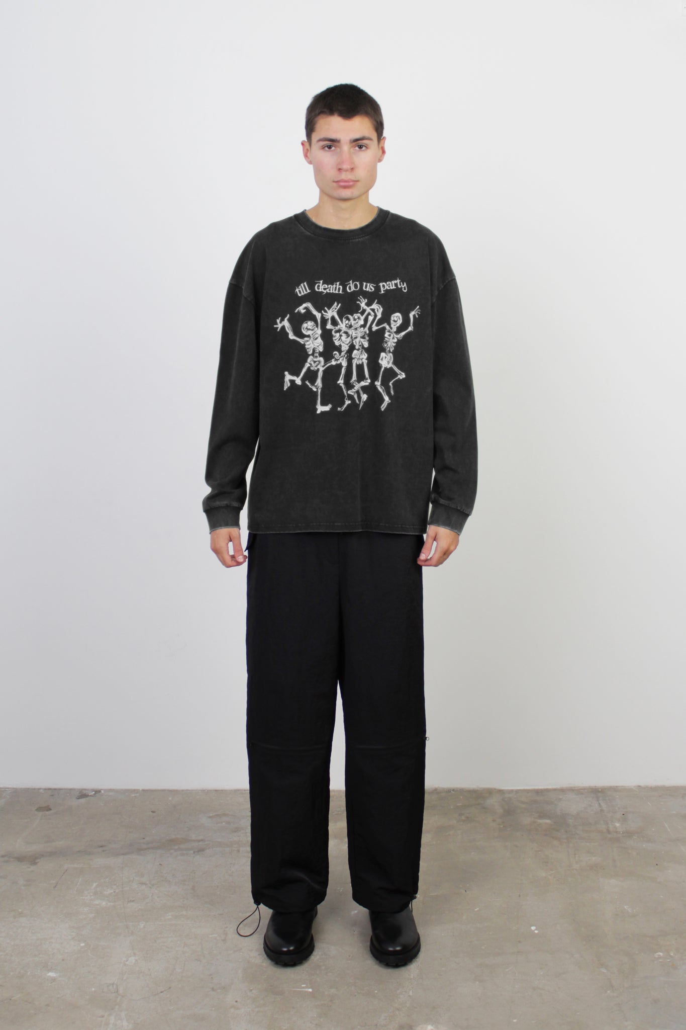 Resurrection T-Shirt in Washed Black