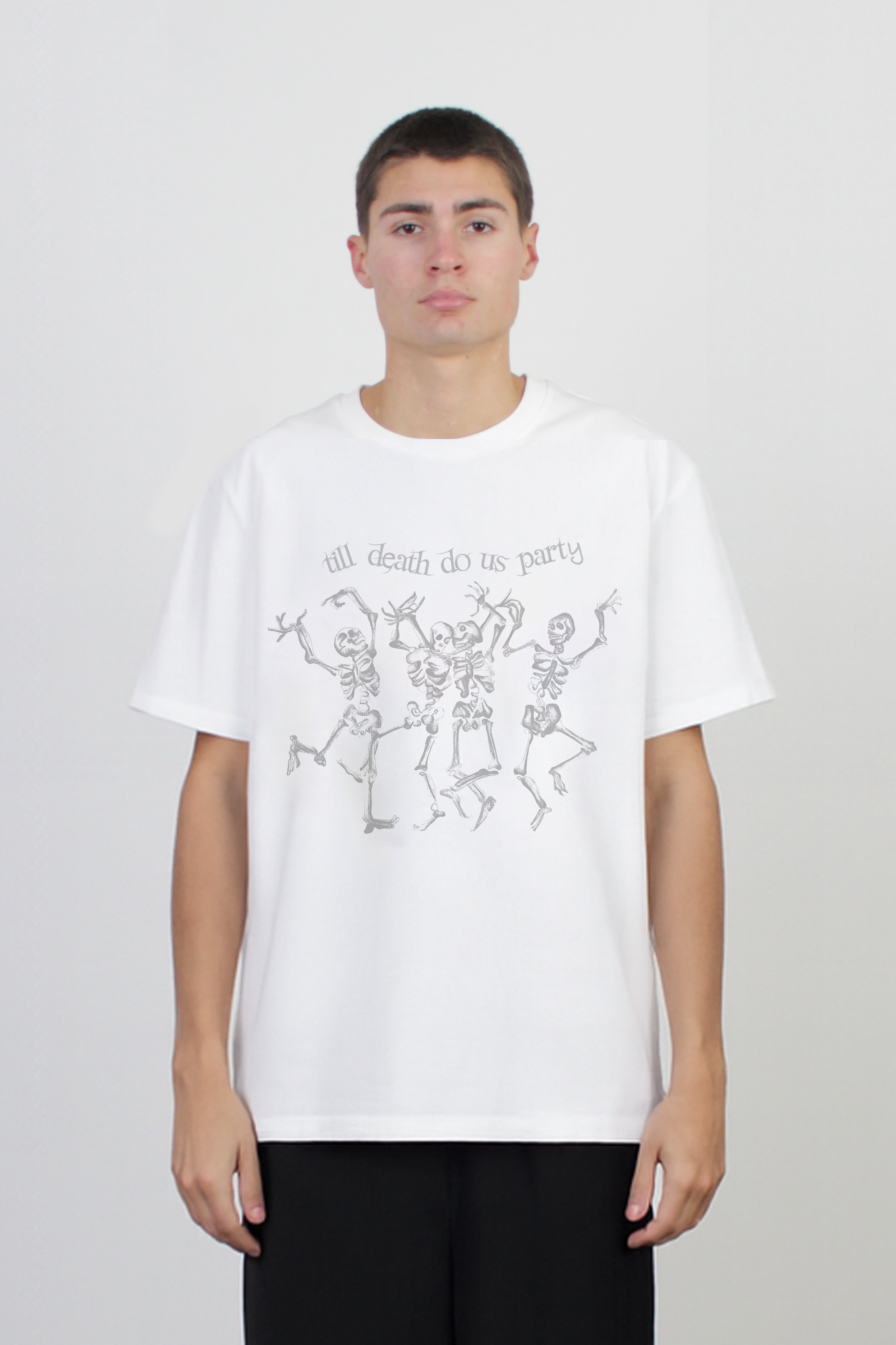 Resurrection T-Shirt in White – lorenz Menswear