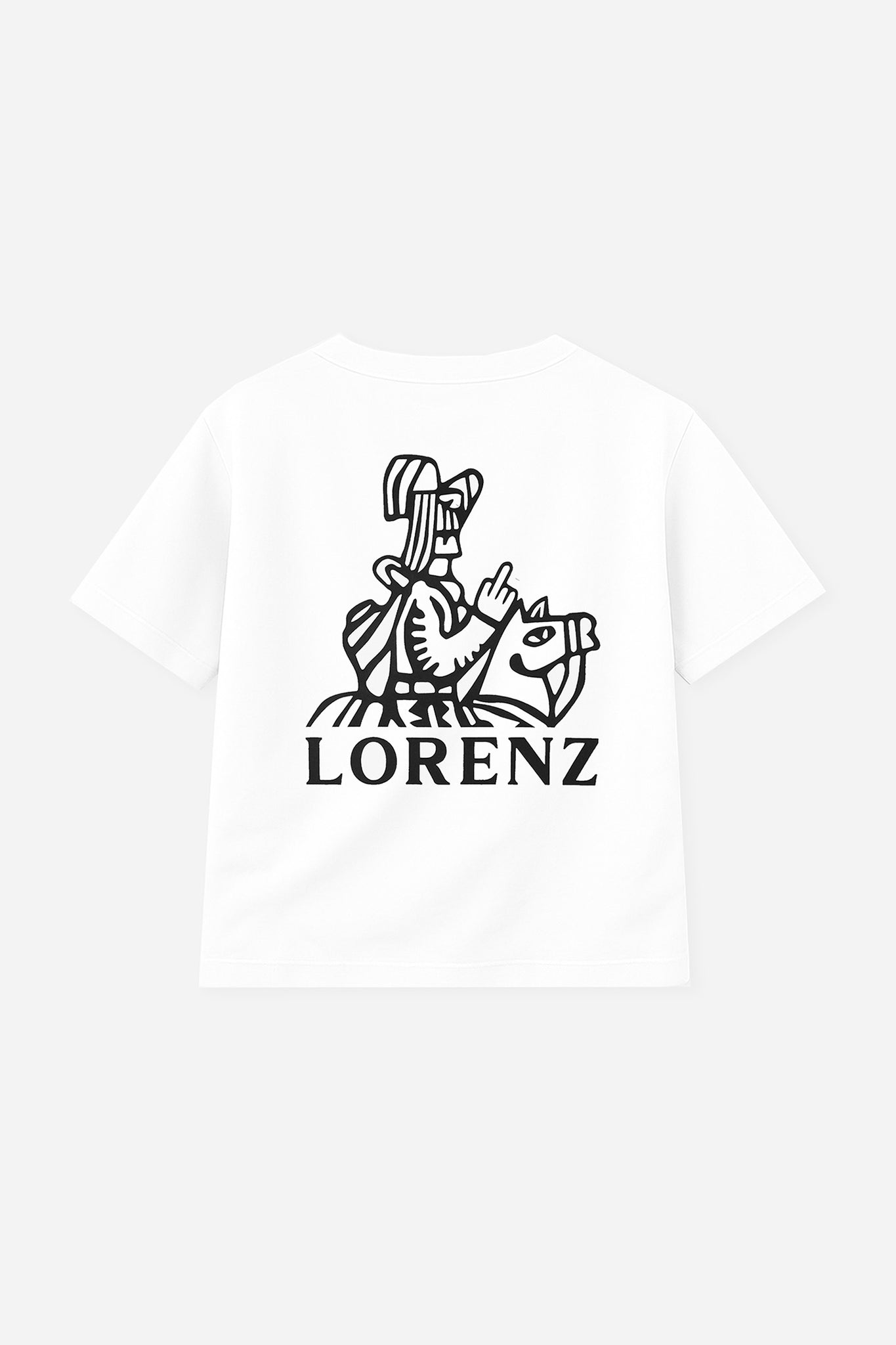 Salute T-Shirt in White