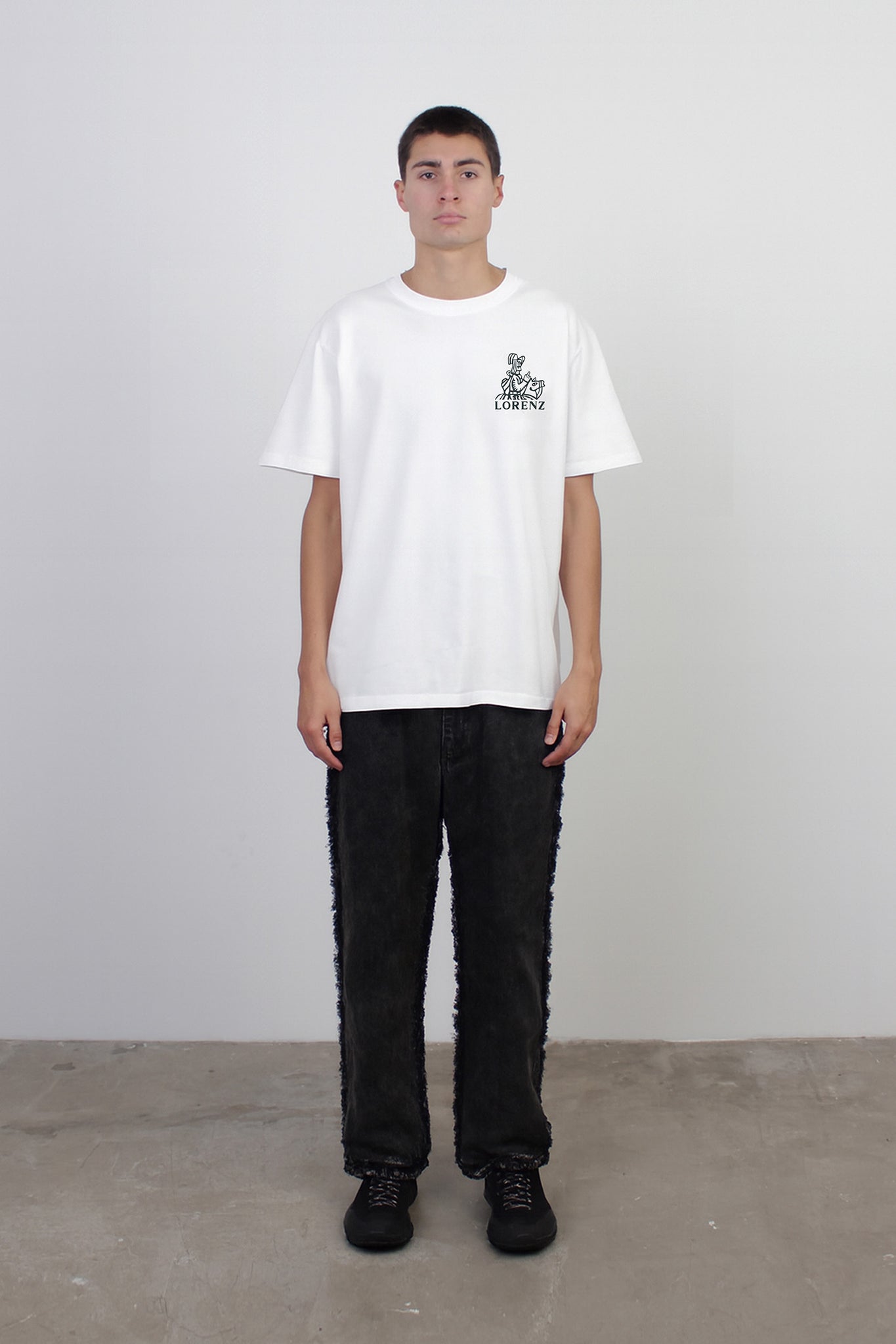Salute T-Shirt in White