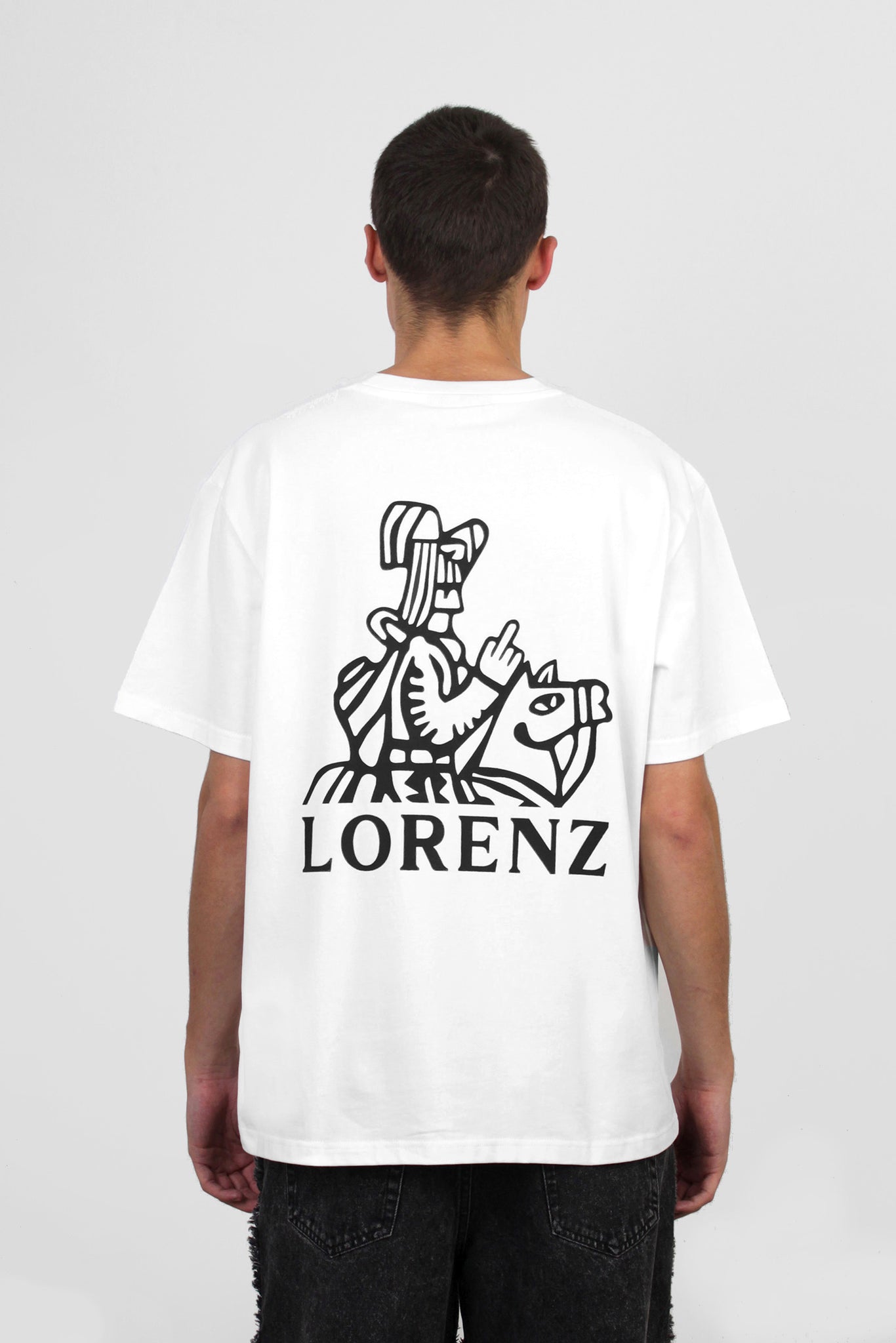 Salute T-Shirt in White