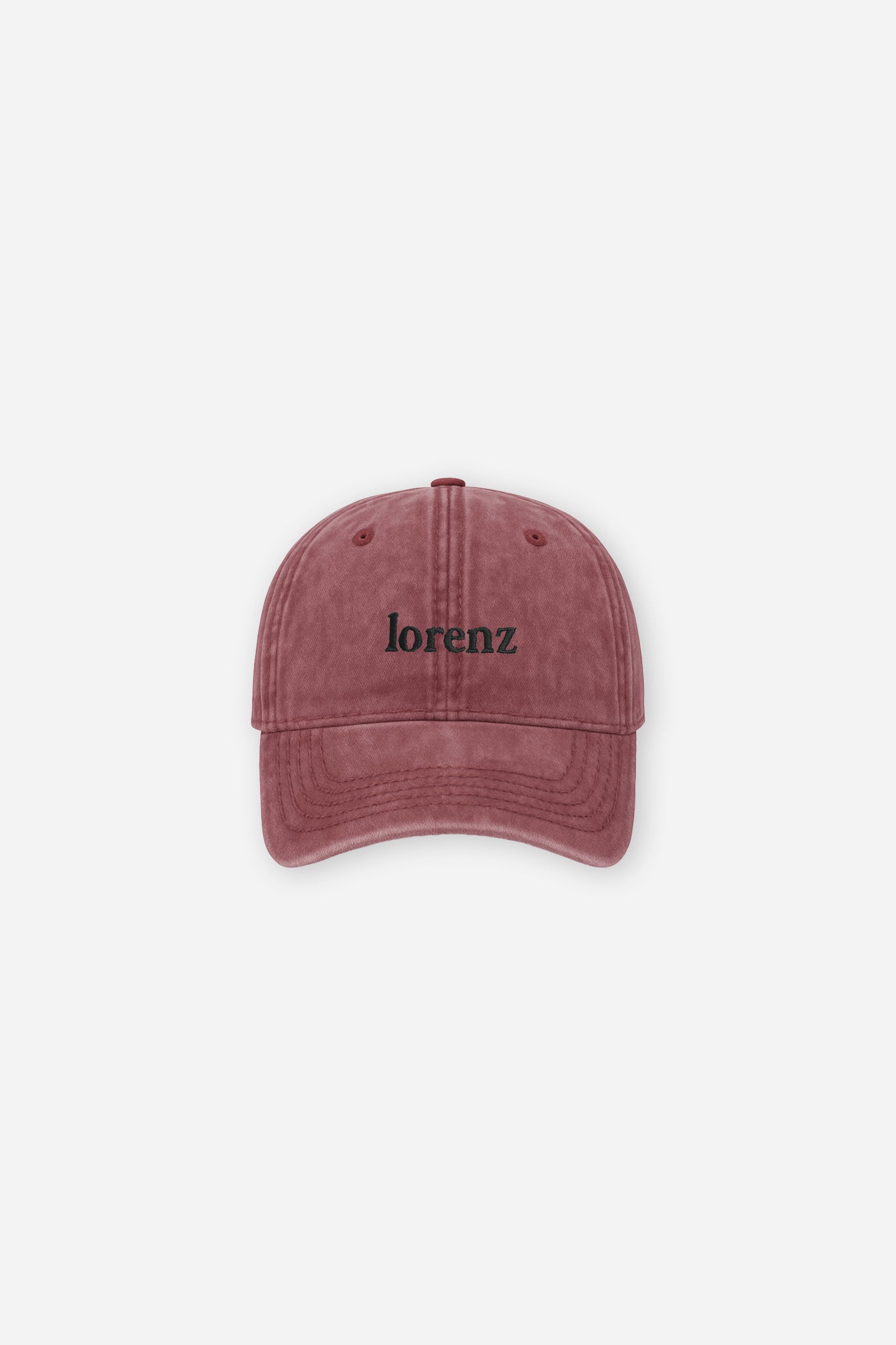 Uniform Cap in Washed Red