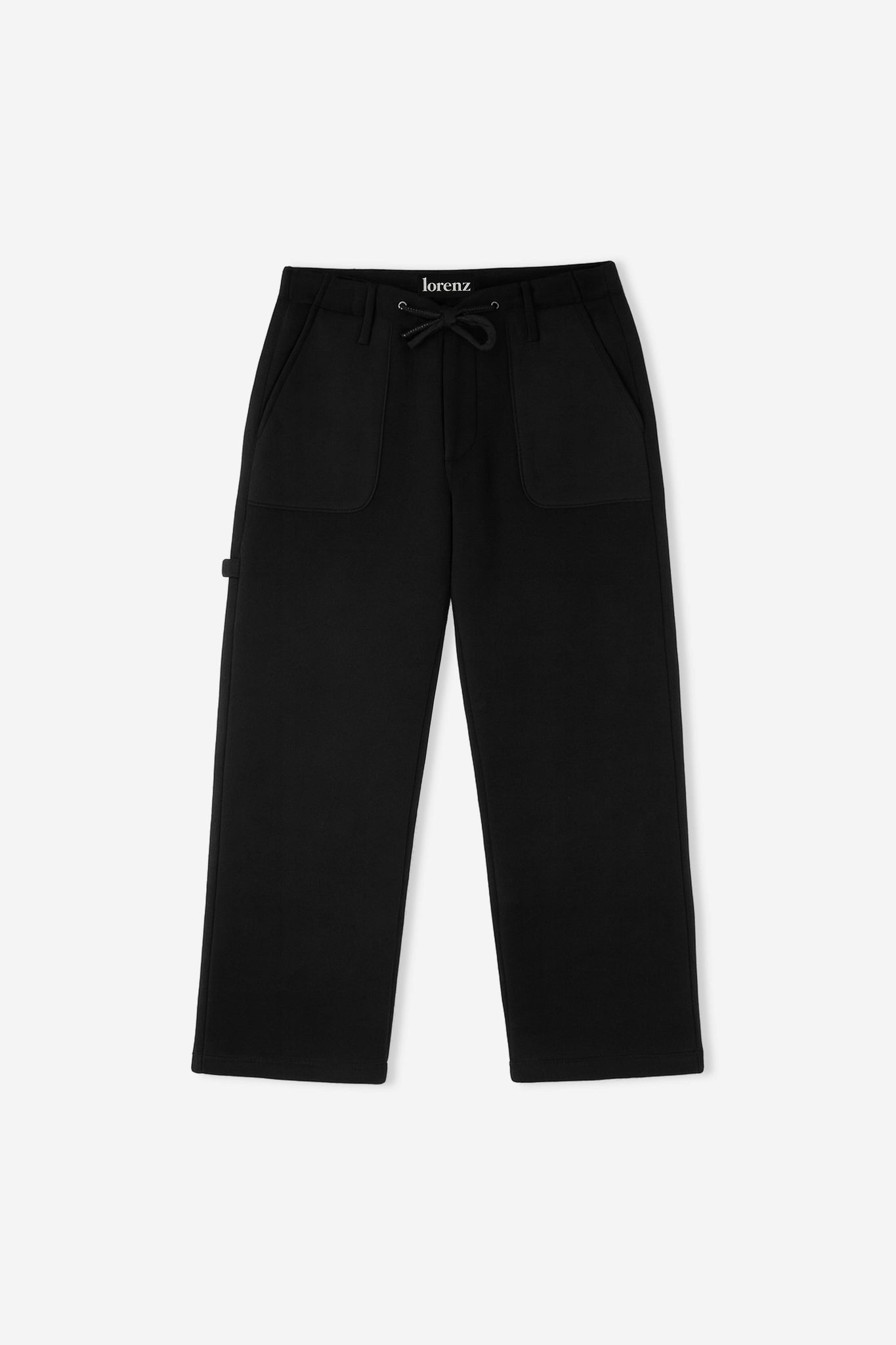 Uniform Cotton Twill Pant in Black