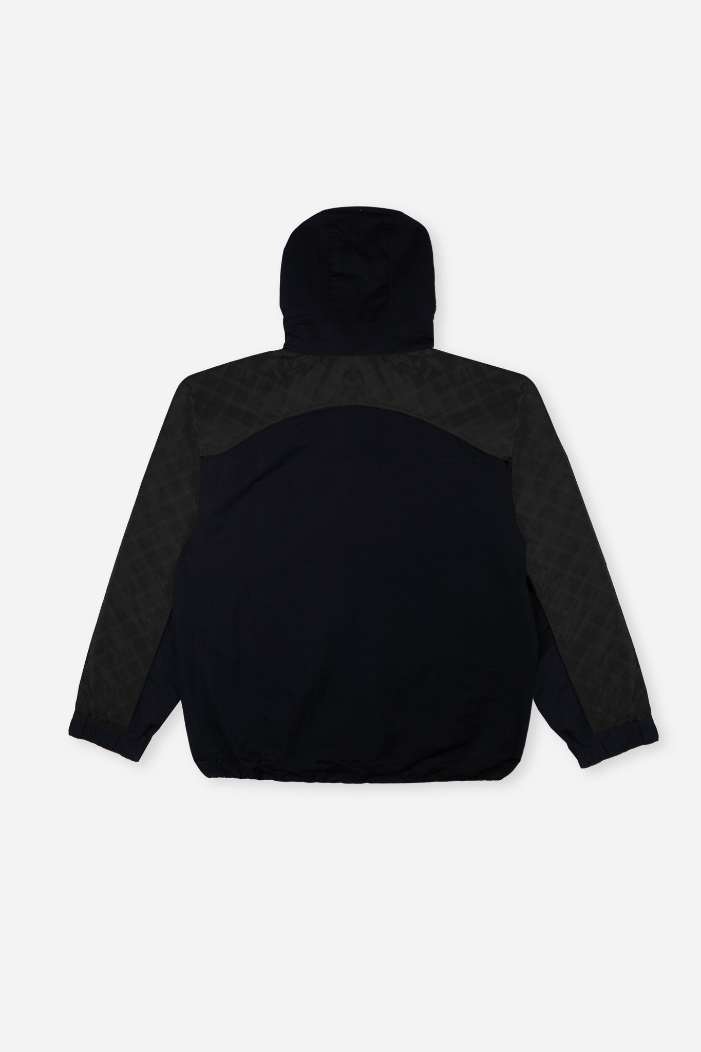 Windshell Nylon Jacket in Black