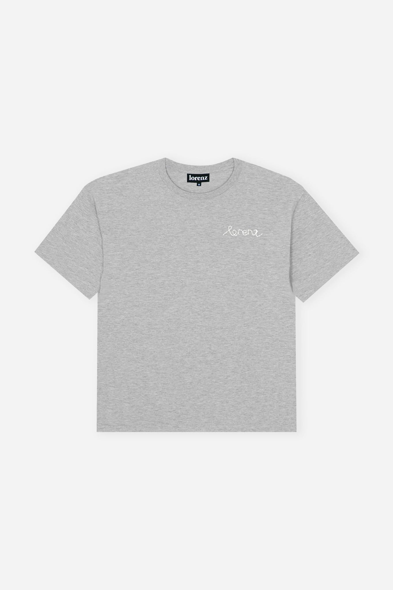 lorenz Signature Tee in Grey