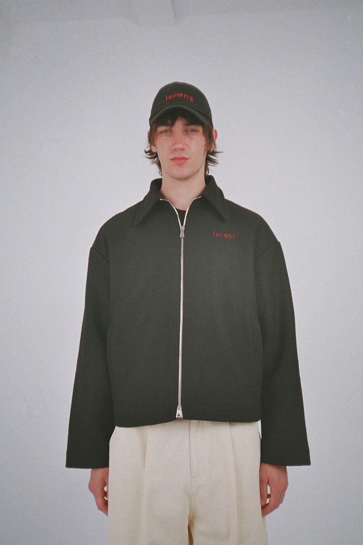 Beaded lorenz Cap in Black