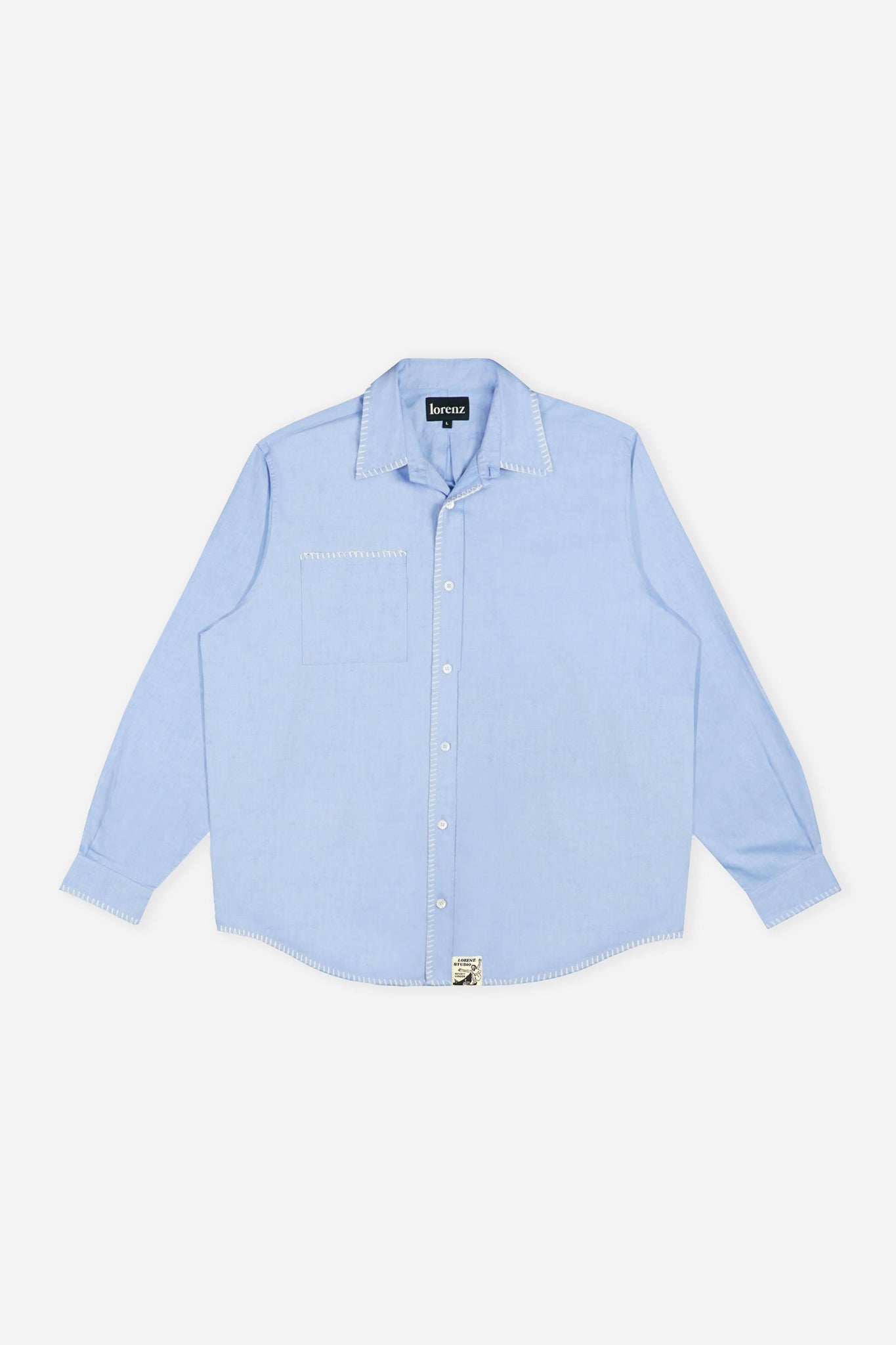 Skyla Oxford Shirt in Blue