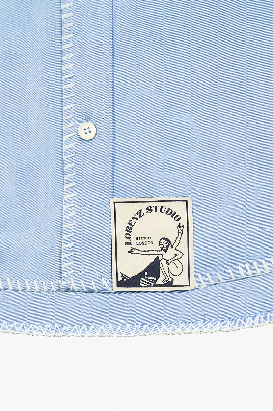 Skyla Oxford Shirt in Blue