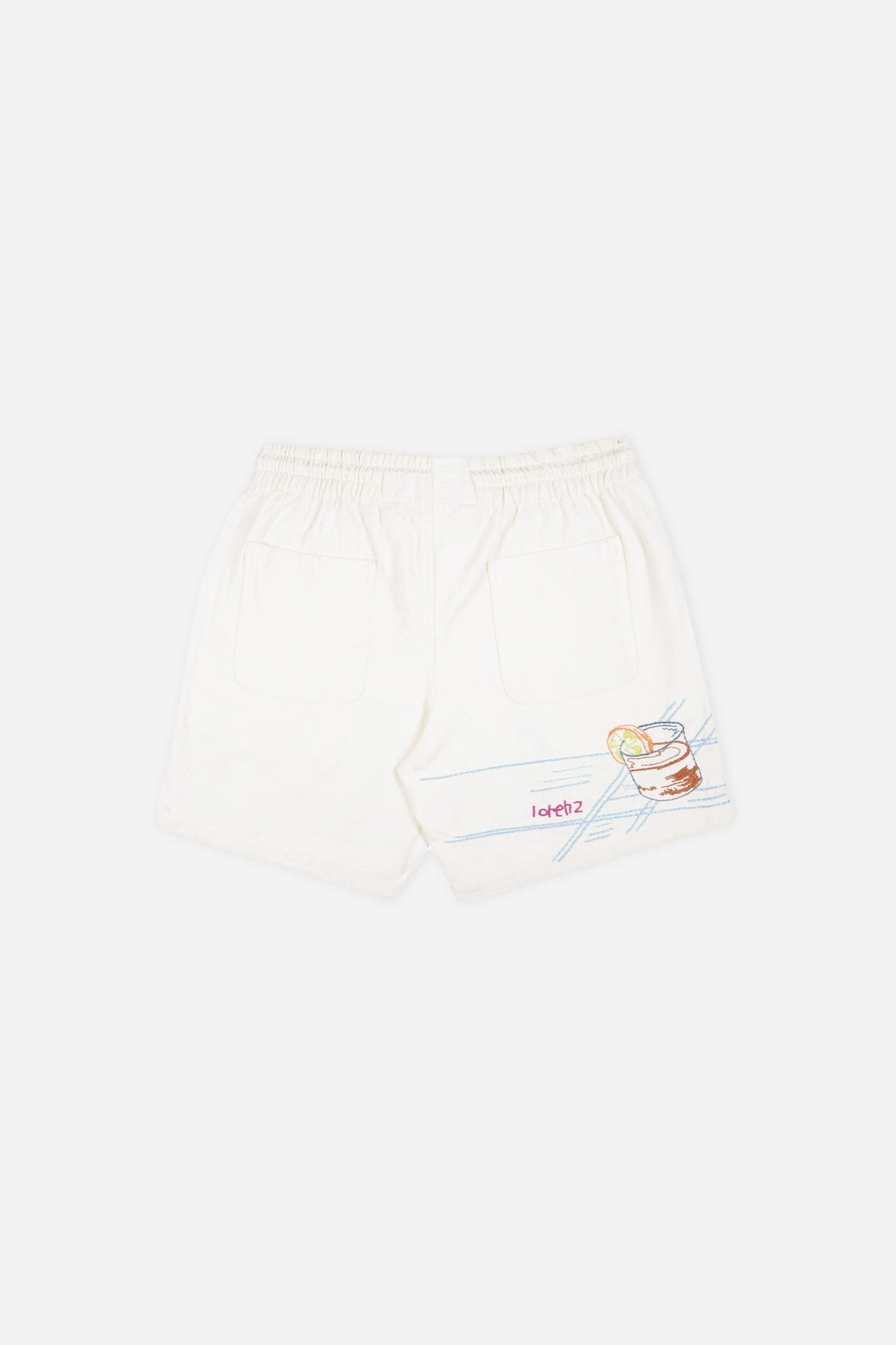 Lorenzo’s Hand Embroidered Shorts