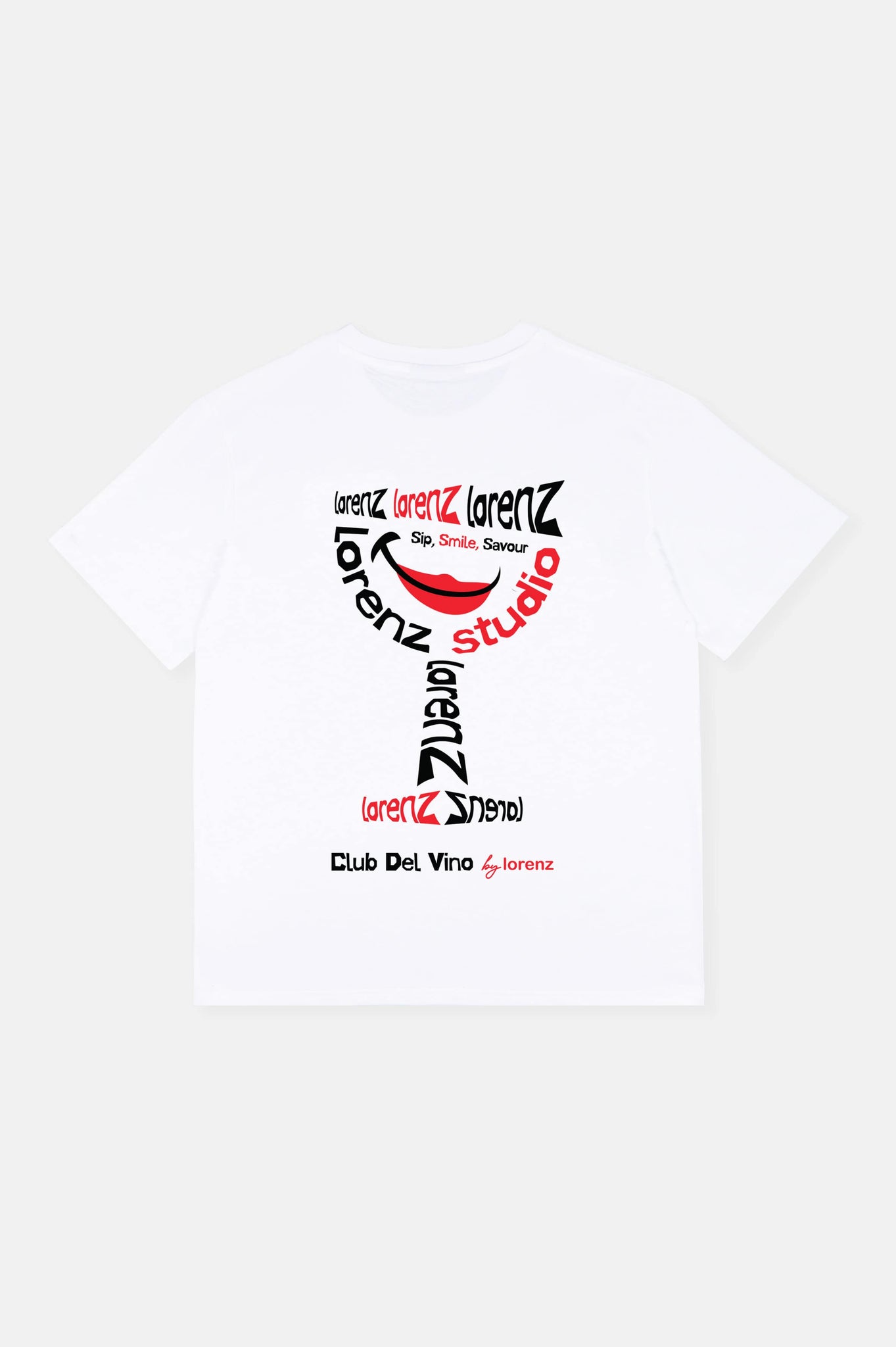 Club Del Vino Tee - White