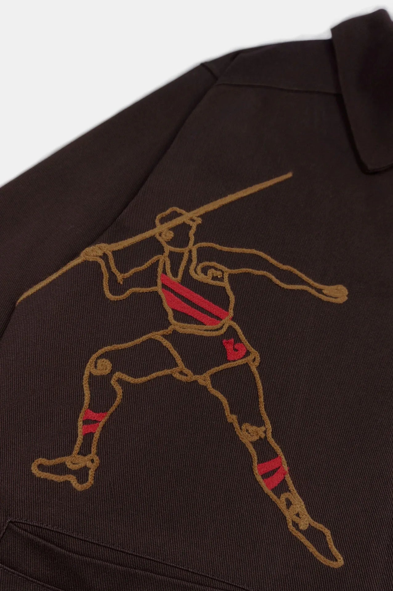 1896 Athens Coach Jacket - Brown